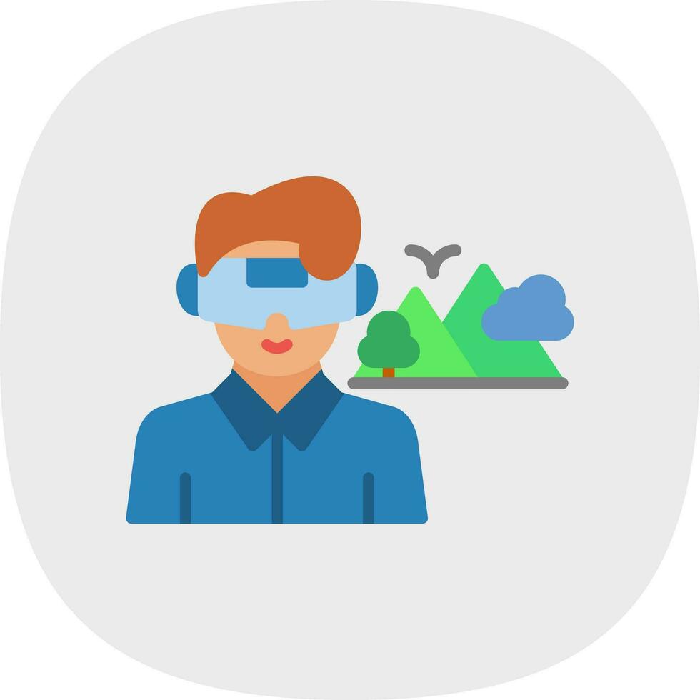 Simulated Adventures Vector Icon Design
