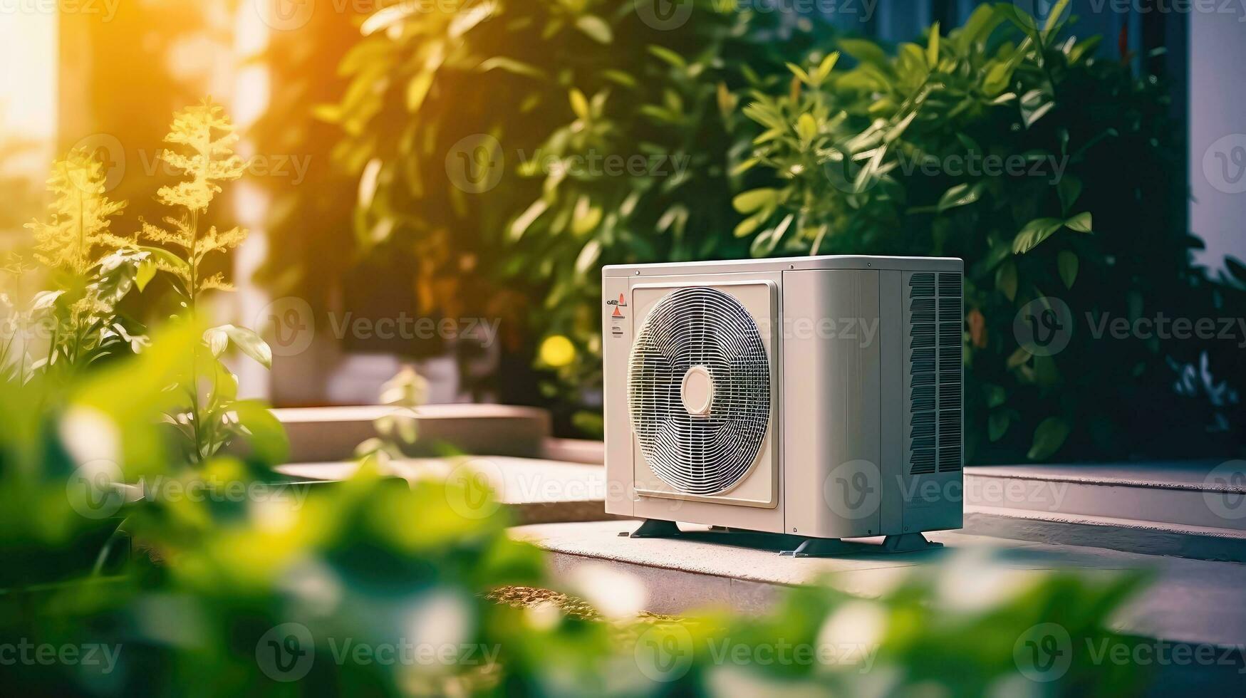 Home Air Conditioning and Comfort - Generative AI photo