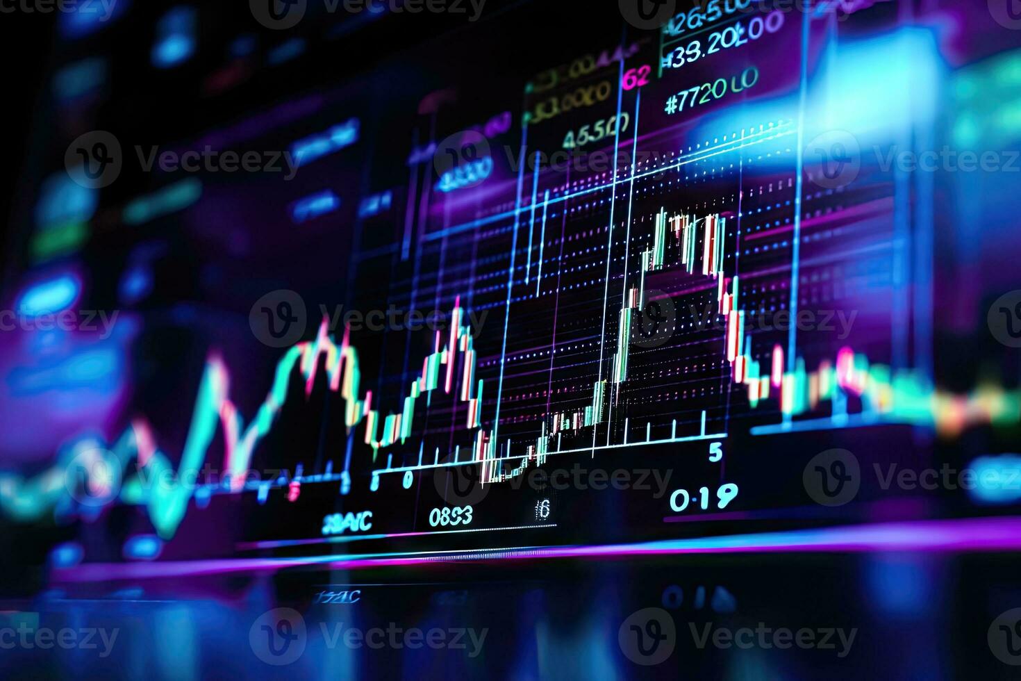 Financial Growth Metrics - Generative AI photo