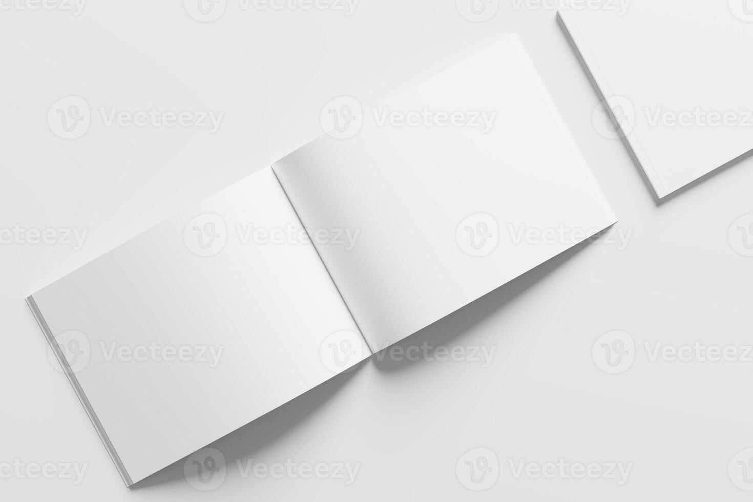 nosotros letra paisaje revista 3d representación blanco blanco Bosquejo foto