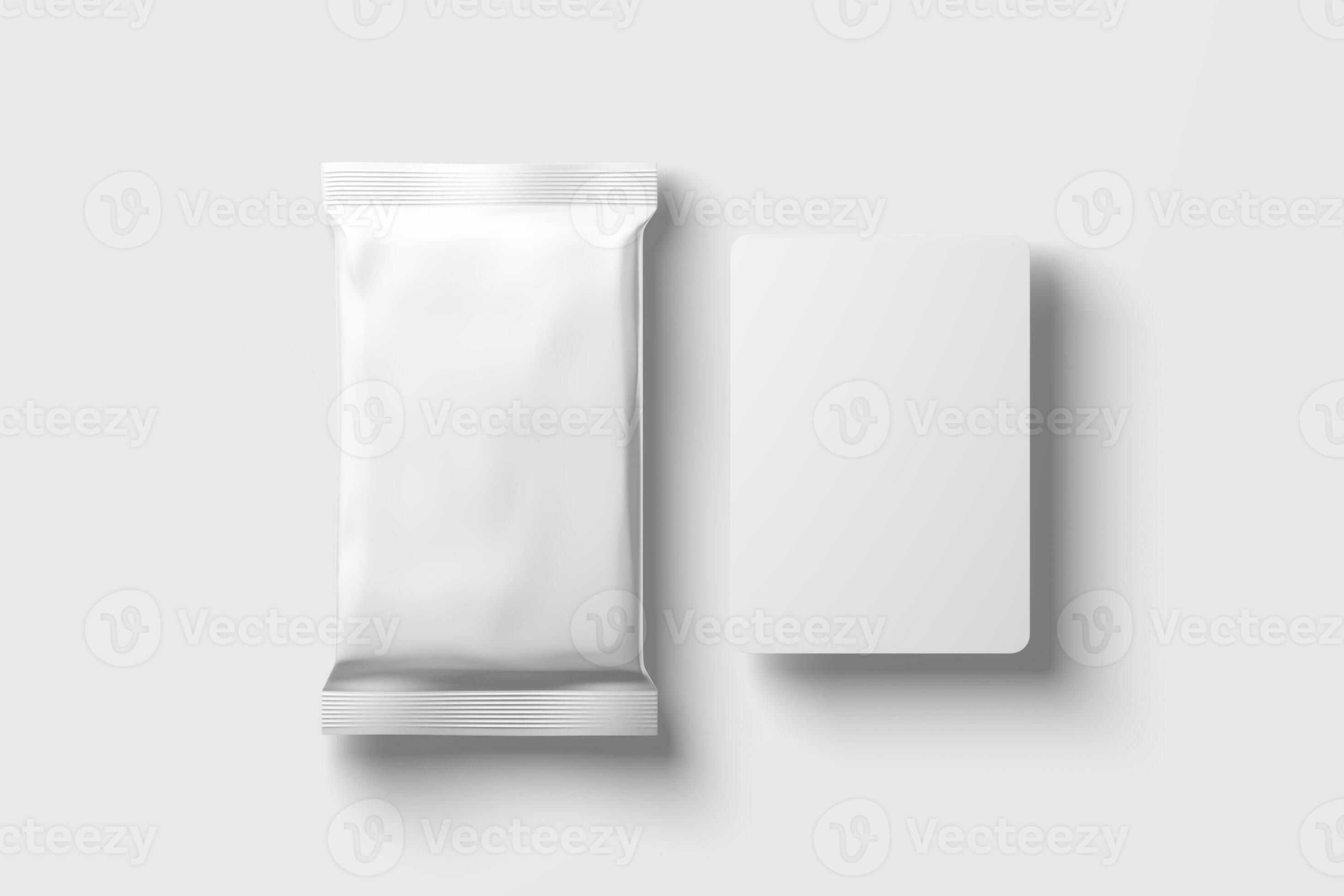 trading-card-packaging-3d-rendering-white-blank-mockup-31404794-stock