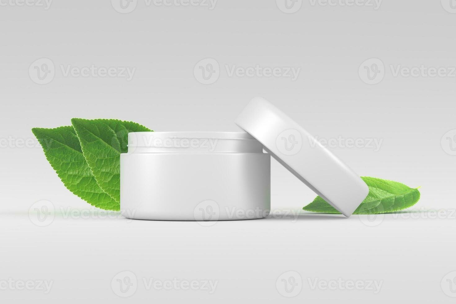 productos cosméticos botella embalaje 3d representación blanco blanco Bosquejo foto
