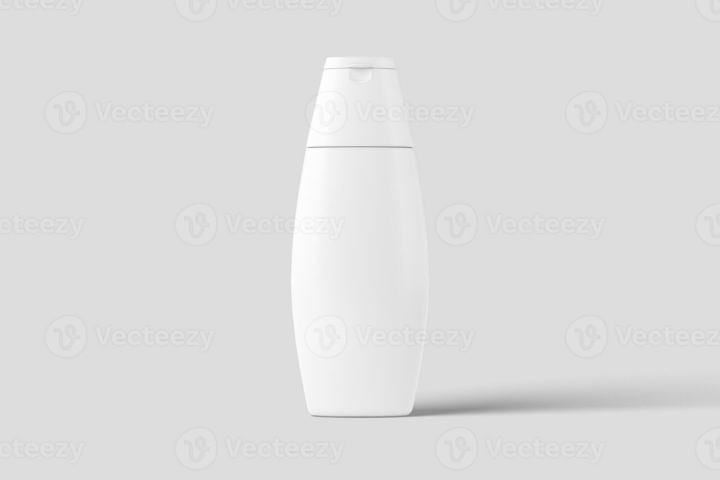 Cosmetics Packaging Bottle Jar 3D Rendering White Blank Mockup photo