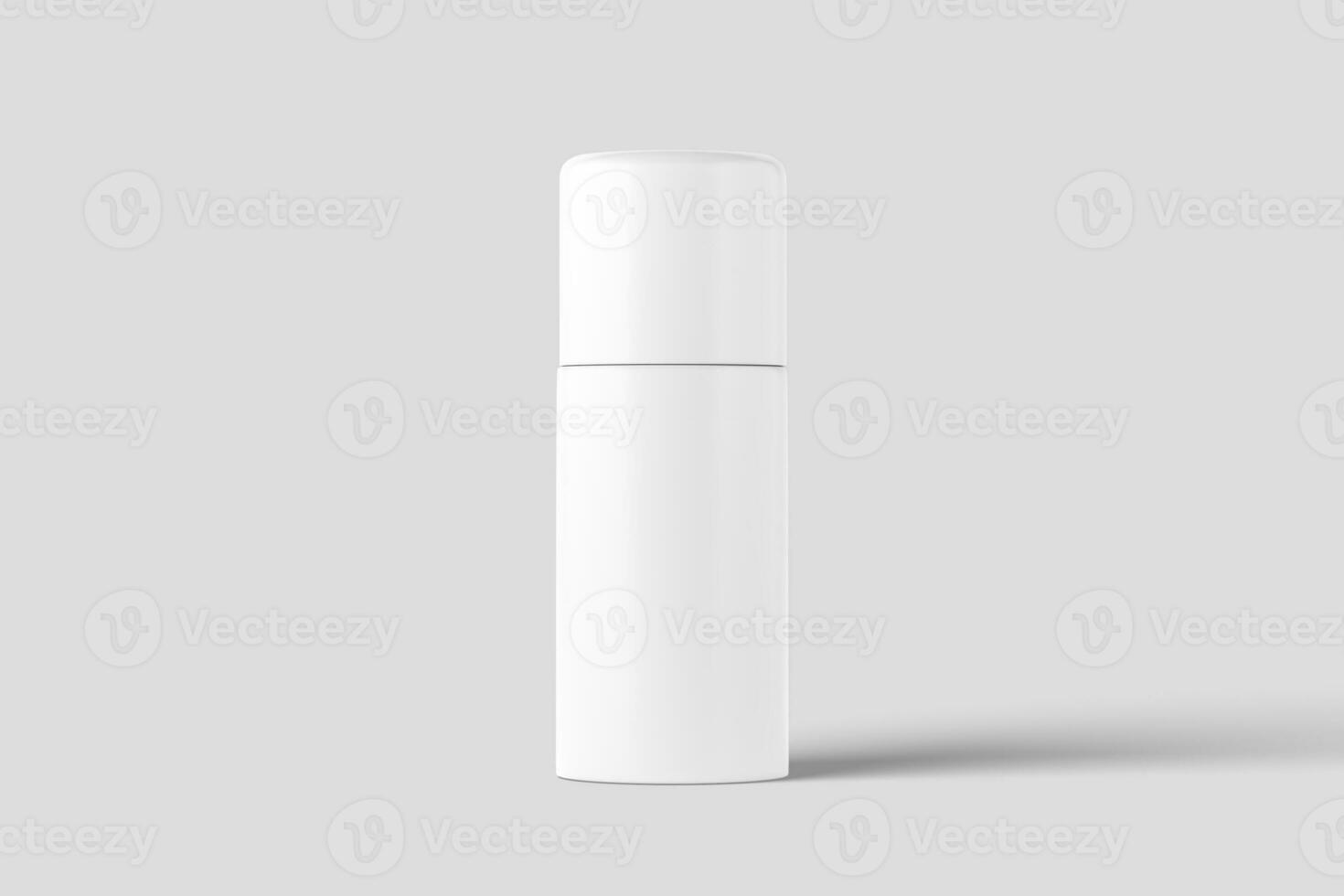 productos cosméticos embalaje botella tarro 3d representación blanco blanco Bosquejo foto