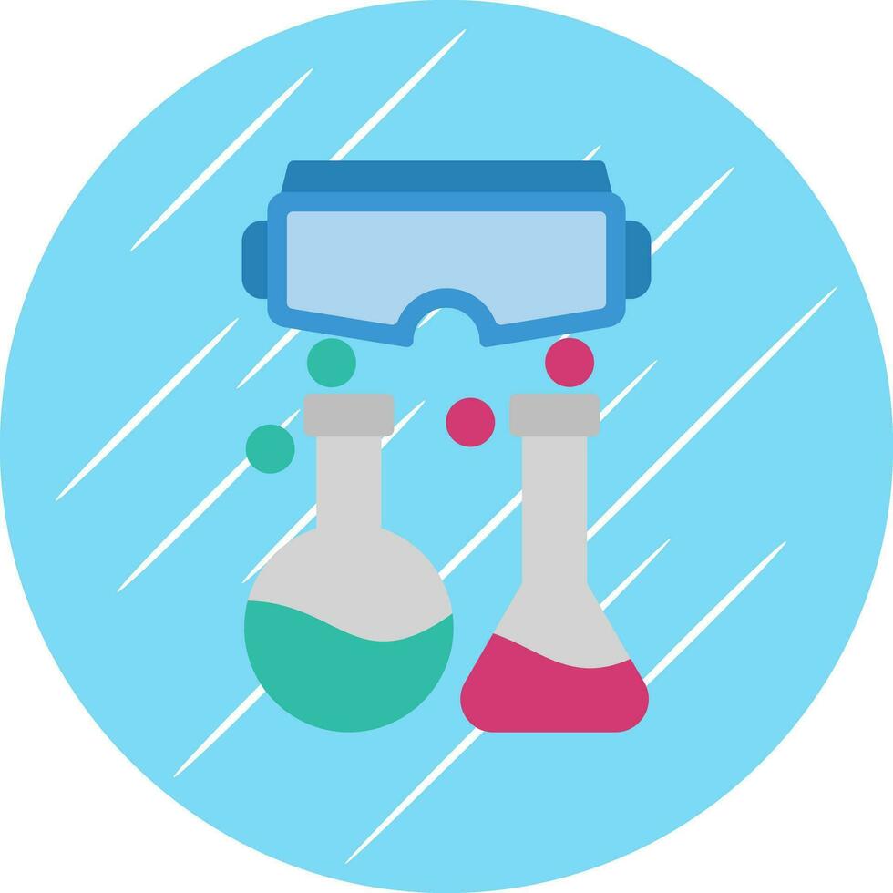 Virtual Reality Lab Vector Icon Design