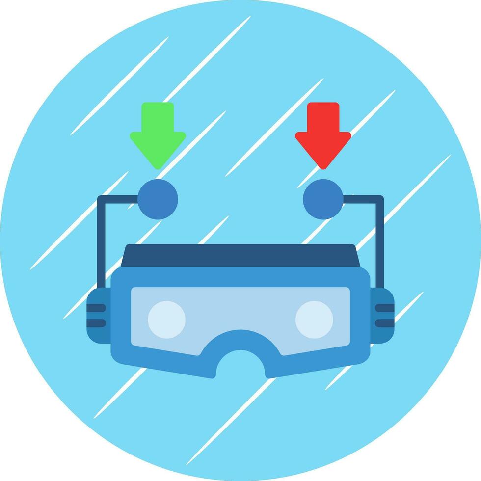 Multi-Sensory VR Vector Icon Design