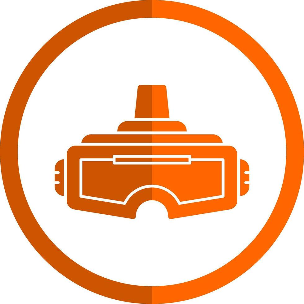 VR Headset Vector Icon Design