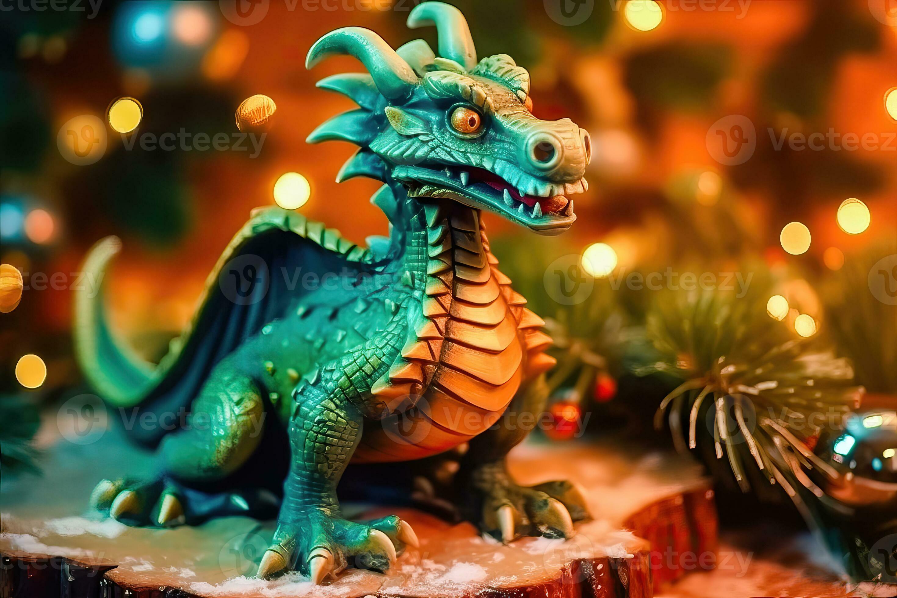 2024 Dragon Toy Symbol of New Year Festivity Generative AI 31405810