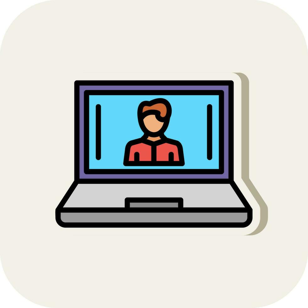 Digital Avatar Vector Icon Design