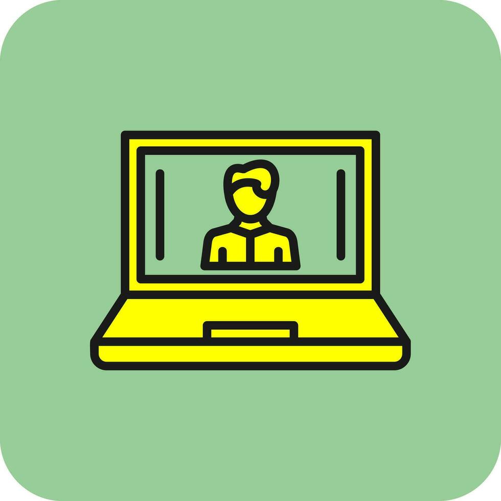 Digital Avatar Vector Icon Design