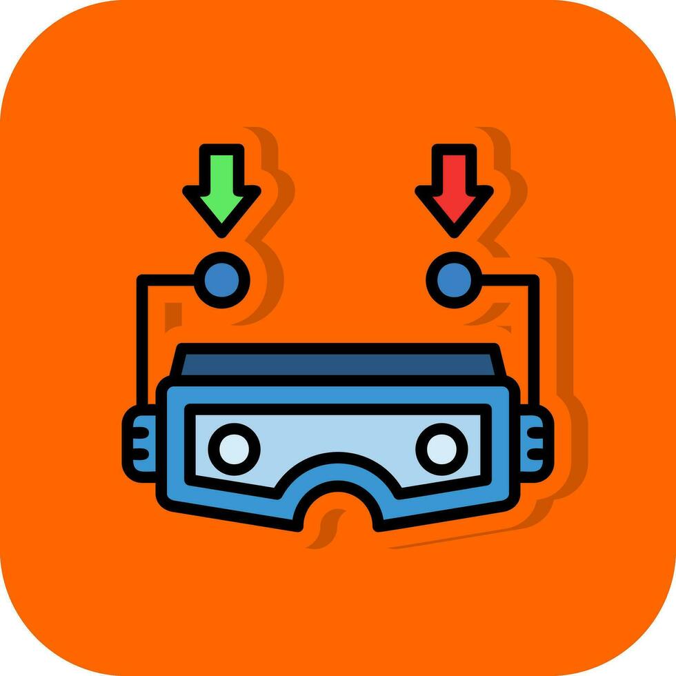 Multi-Sensory VR Vector Icon Design