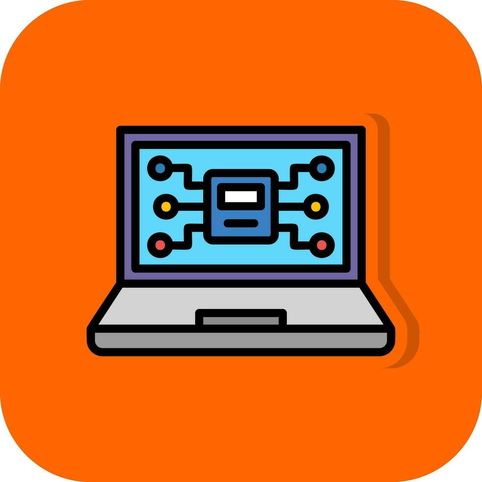 AI-Driven Mysteries Vector Icon Design