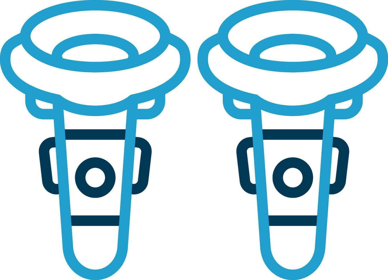 VR Controller Vector Icon Design