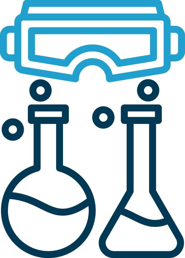 Virtual Reality Lab Vector Icon Design