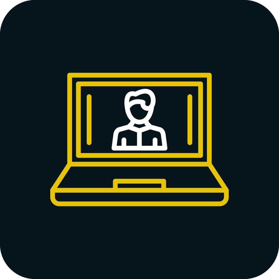 Digital Avatar Vector Icon Design