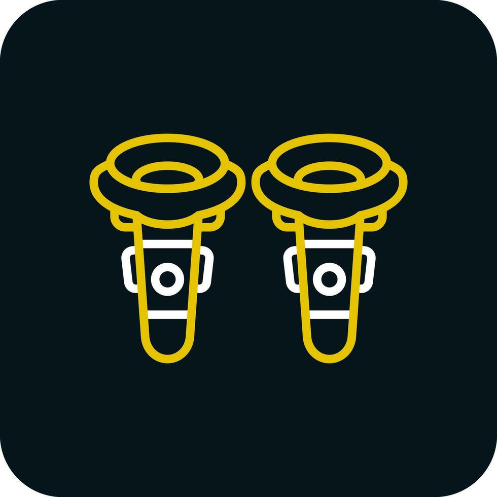 VR Controller Vector Icon Design