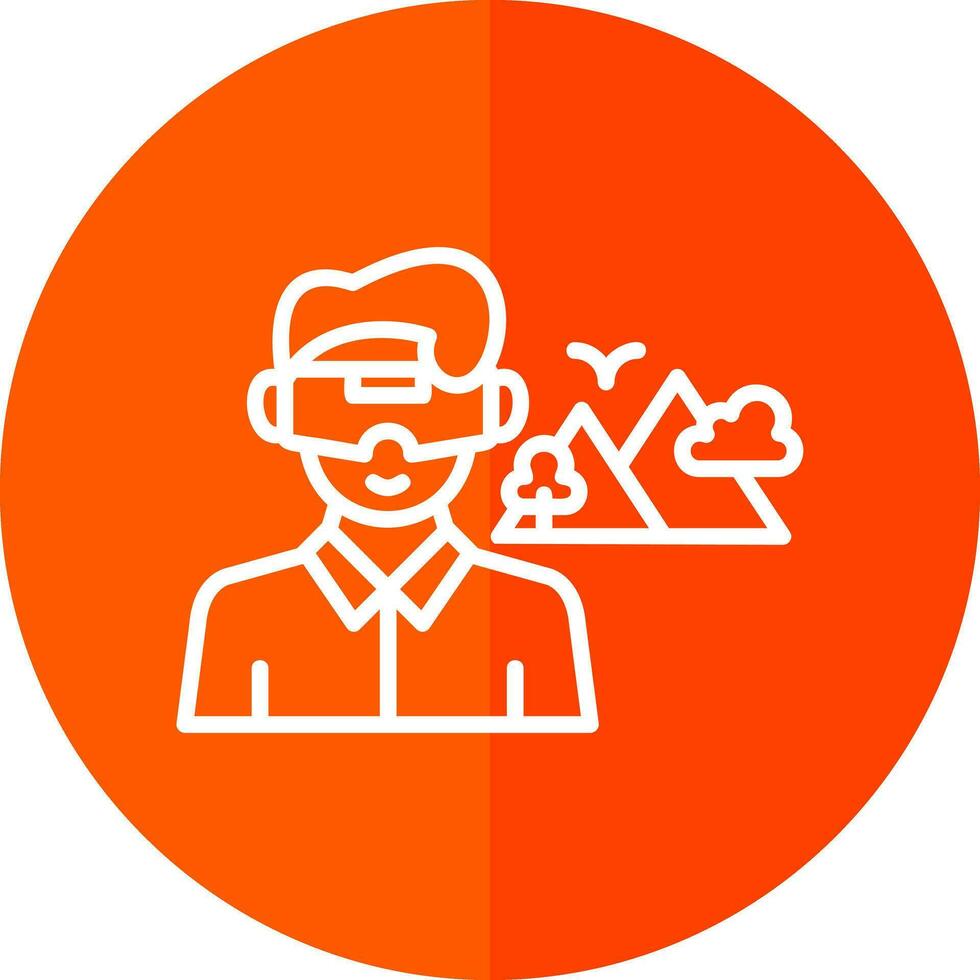 Simulated Adventures Vector Icon Design