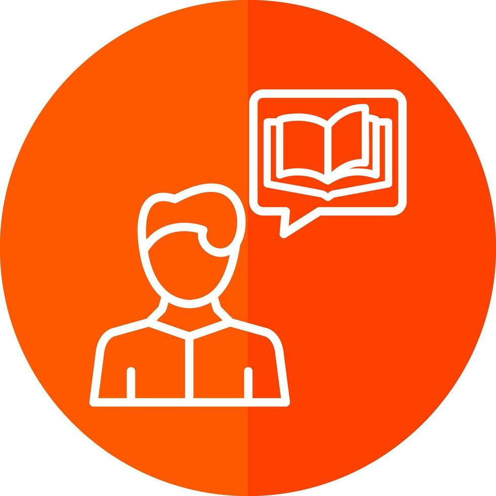 Interactive Storytelling Vector Icon Design