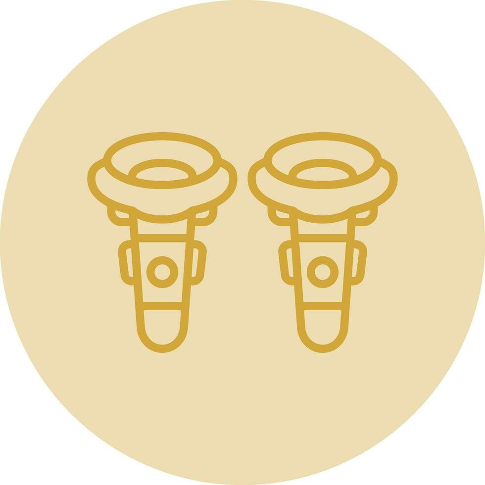 VR Controller Vector Icon Design
