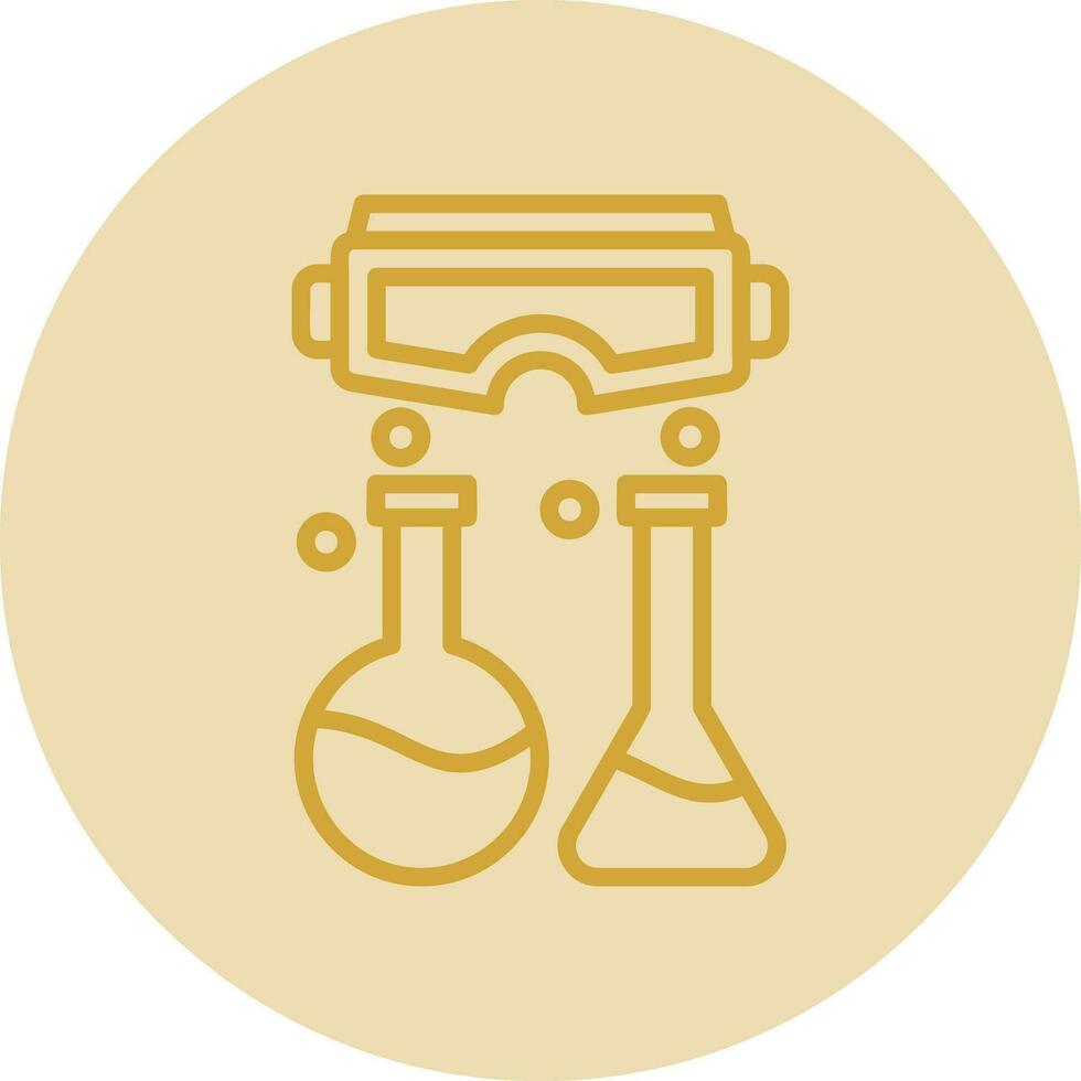 Virtual Reality Lab Vector Icon Design