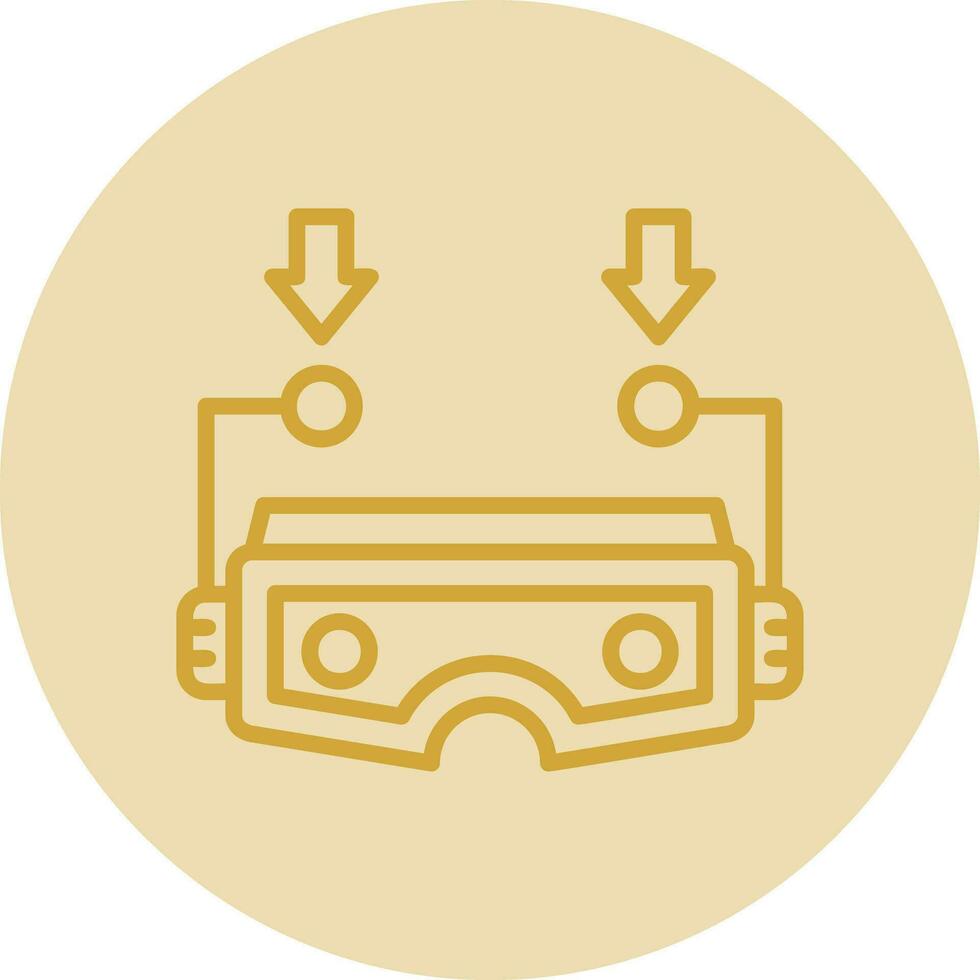 Multi-Sensory VR Vector Icon Design