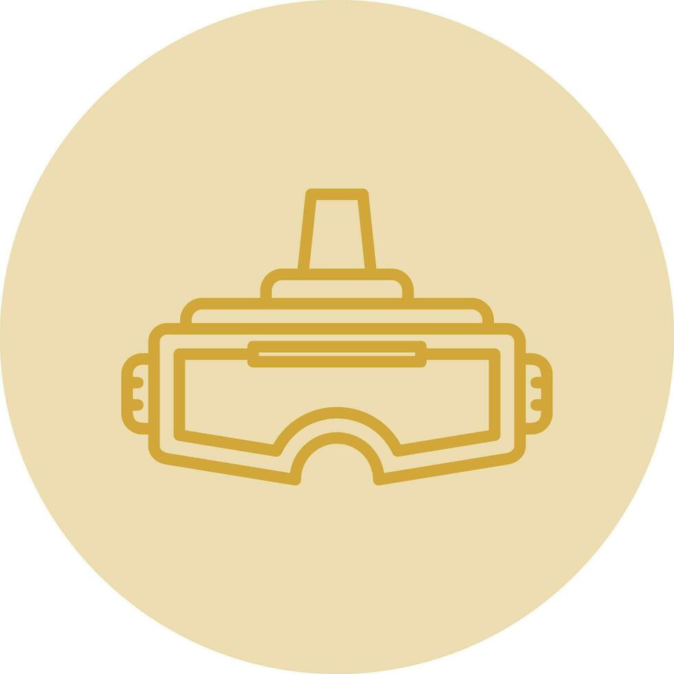 VR Headset Vector Icon Design