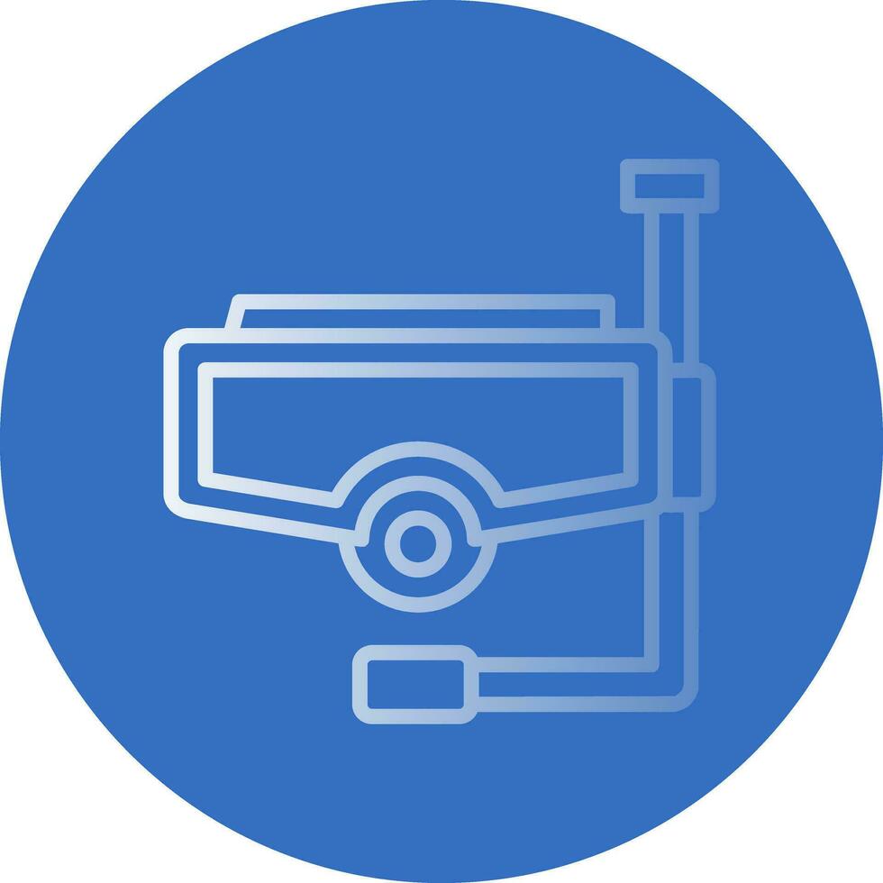 Neural Dive Gear Vector Icon Design