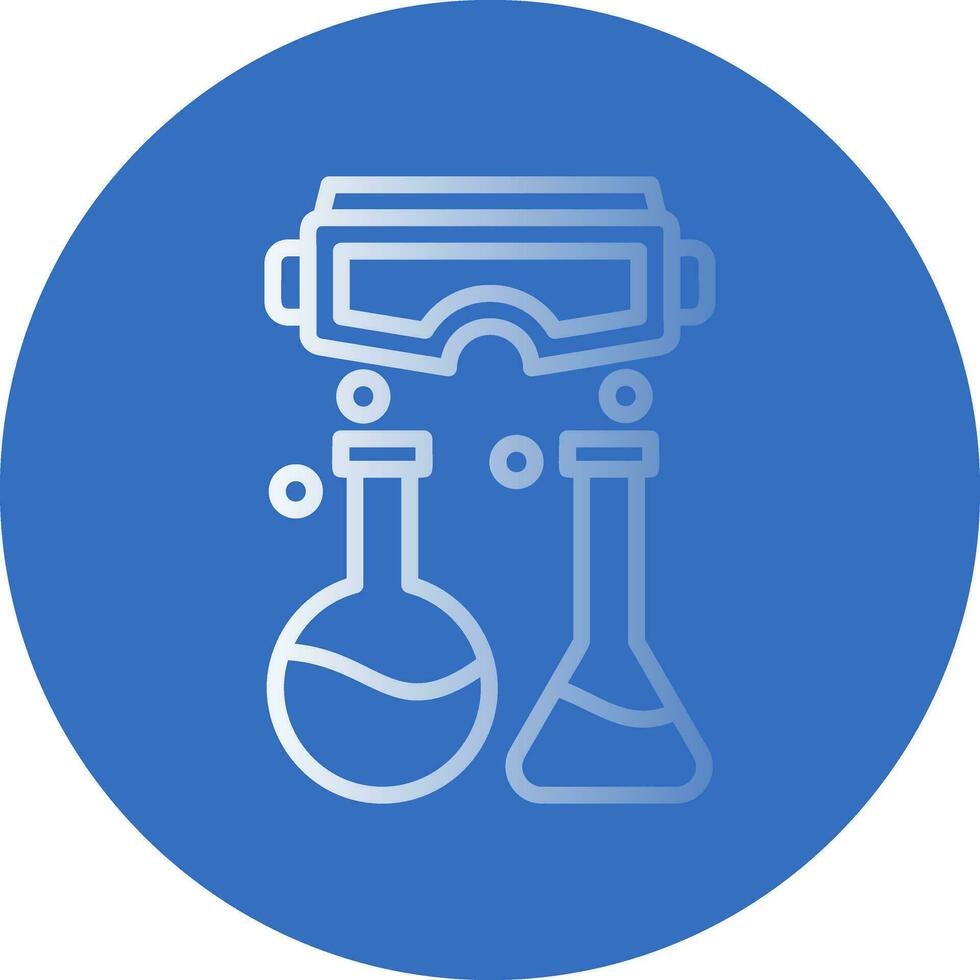 Virtual Reality Lab Vector Icon Design