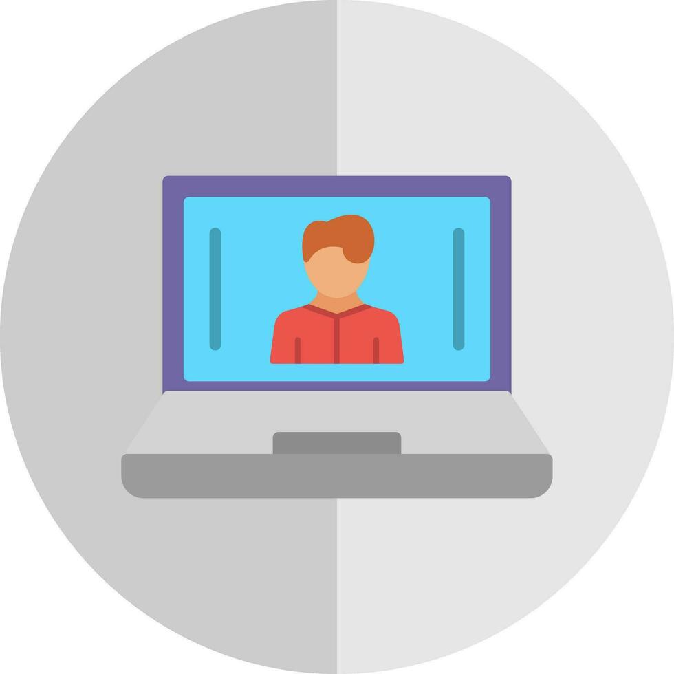 Digital Avatar Vector Icon Design