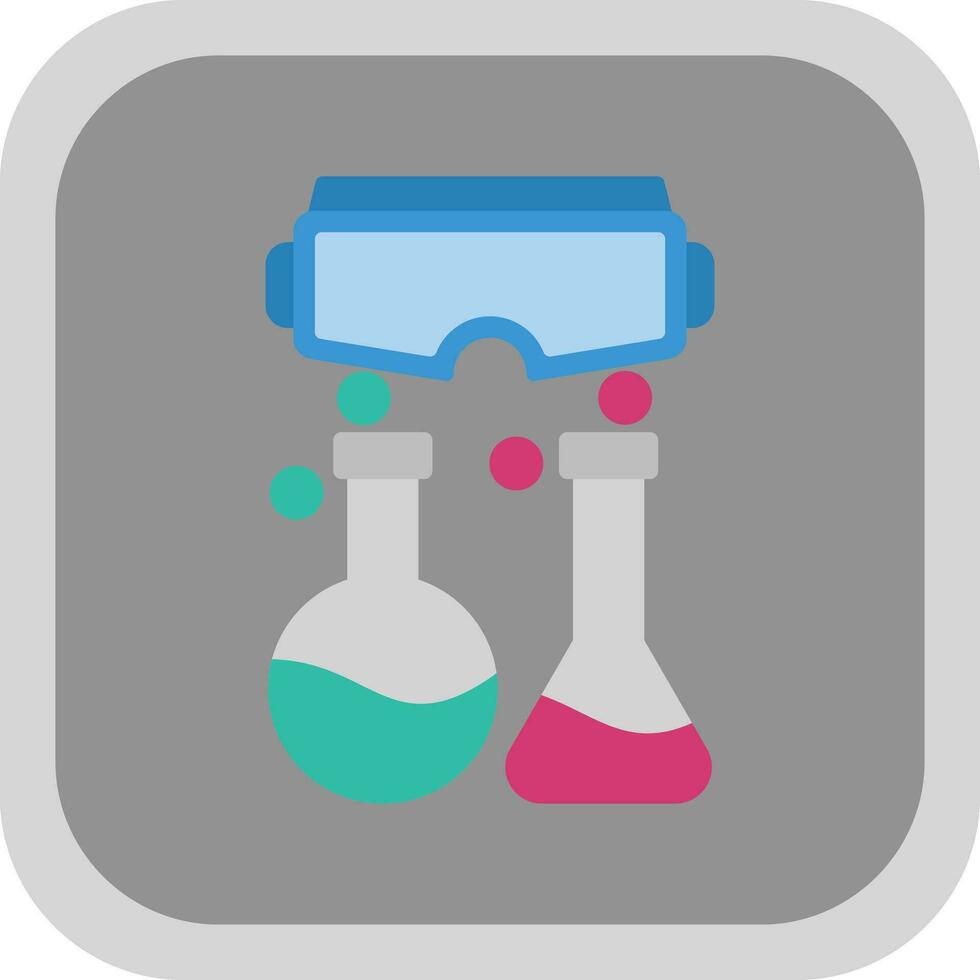 Virtual Reality Lab Vector Icon Design