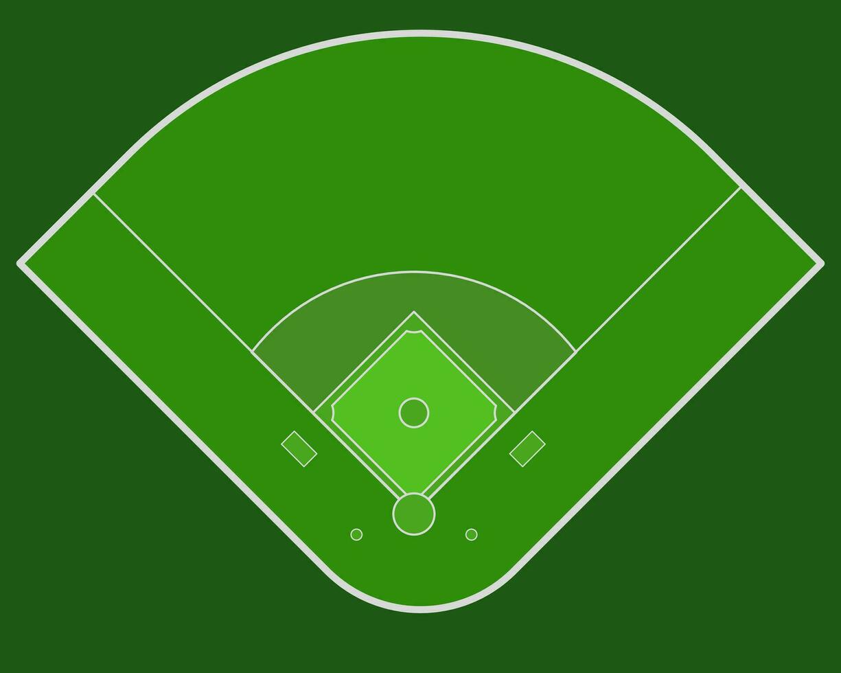 baseball field vector good for wallpaper, website, background, social media,