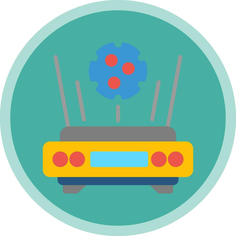 Holodeck Chamber Vector Icon Design