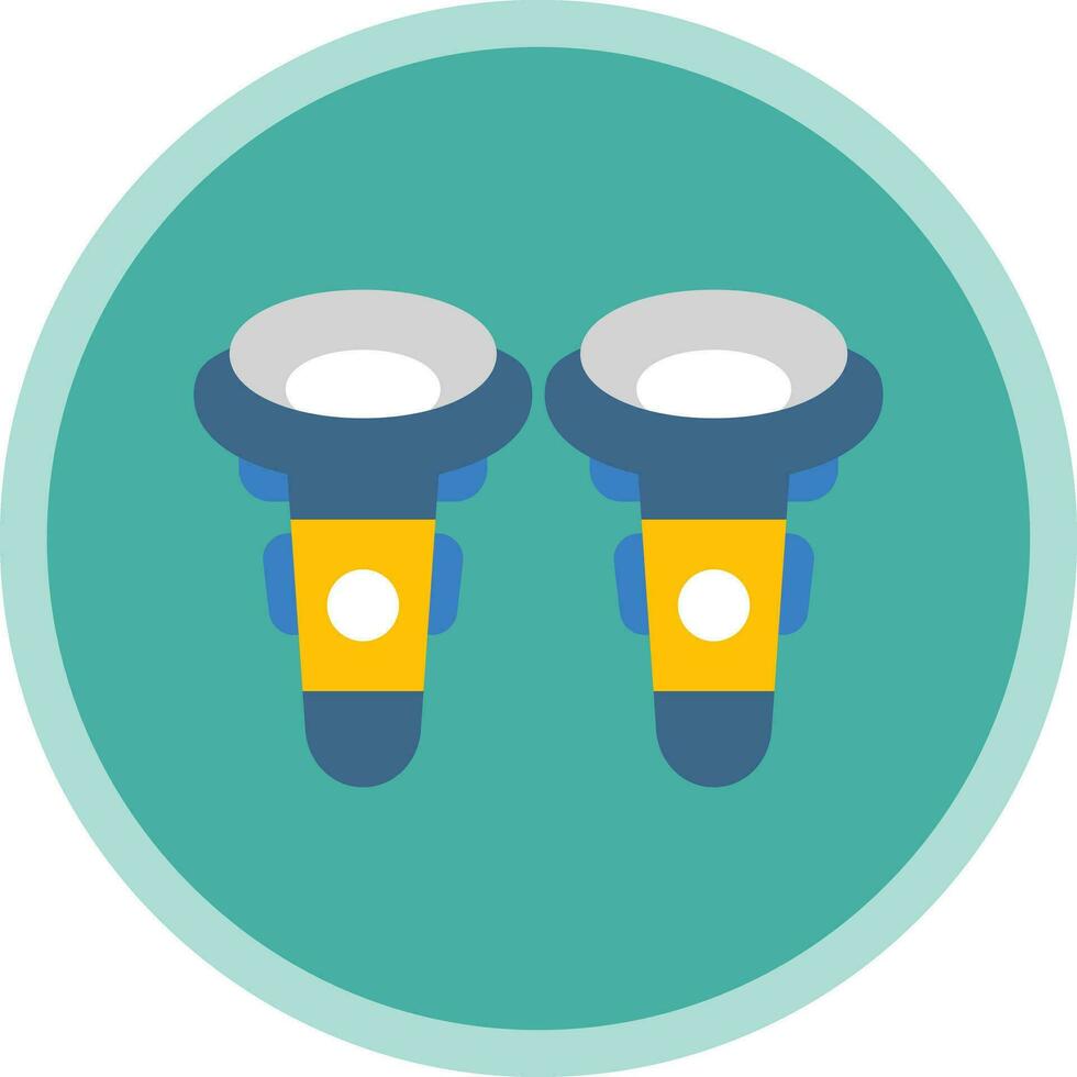 VR Controller Vector Icon Design