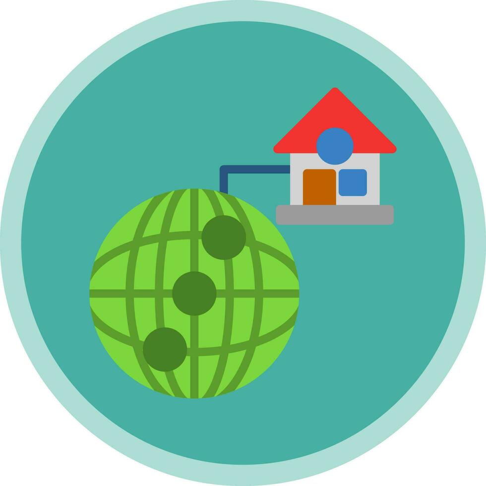 Digital Dreamscapes Vector Icon Design