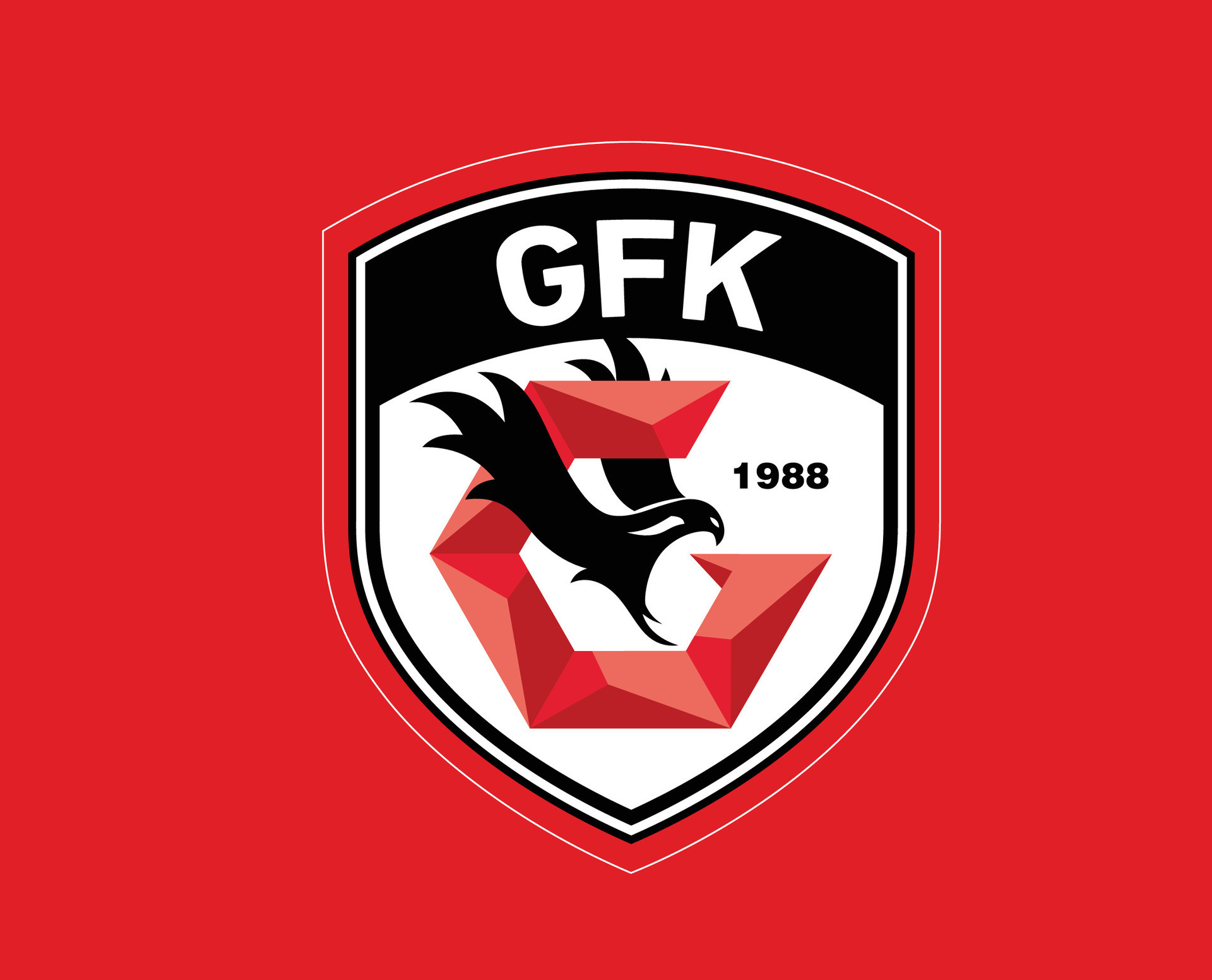 Gaziantep FK Club Logo Symbol Turkey League Football Abstract Design Vector  Illustration With Red Background 31419640 Vector Art at Vecteezy