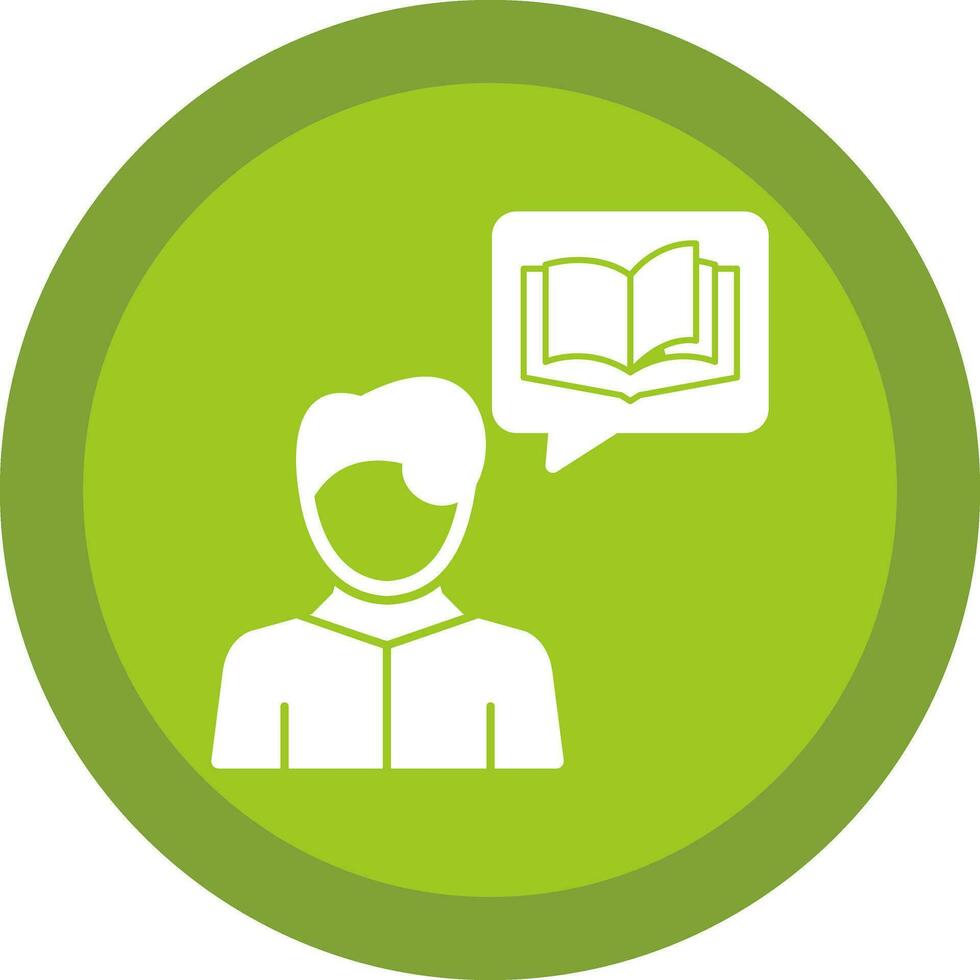 Interactive Storytelling Vector Icon Design