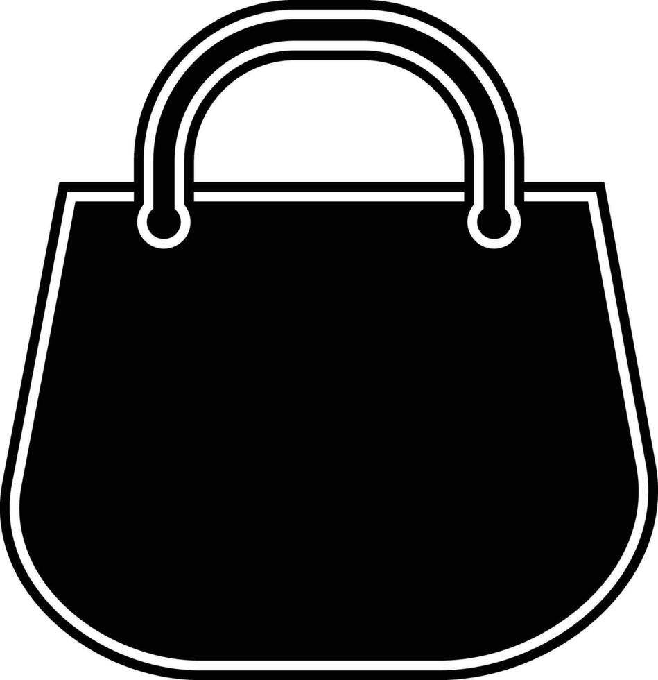 shopping bag - Vector icon