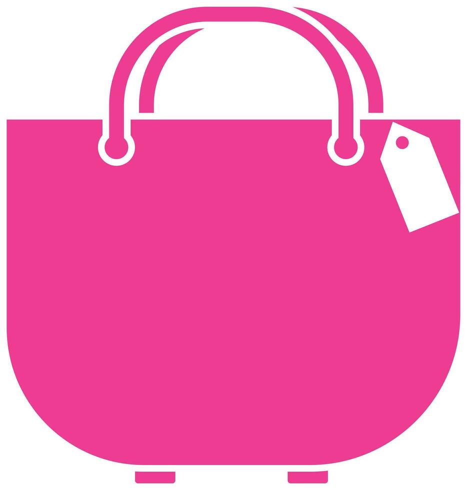 shopping bag - Vector icon