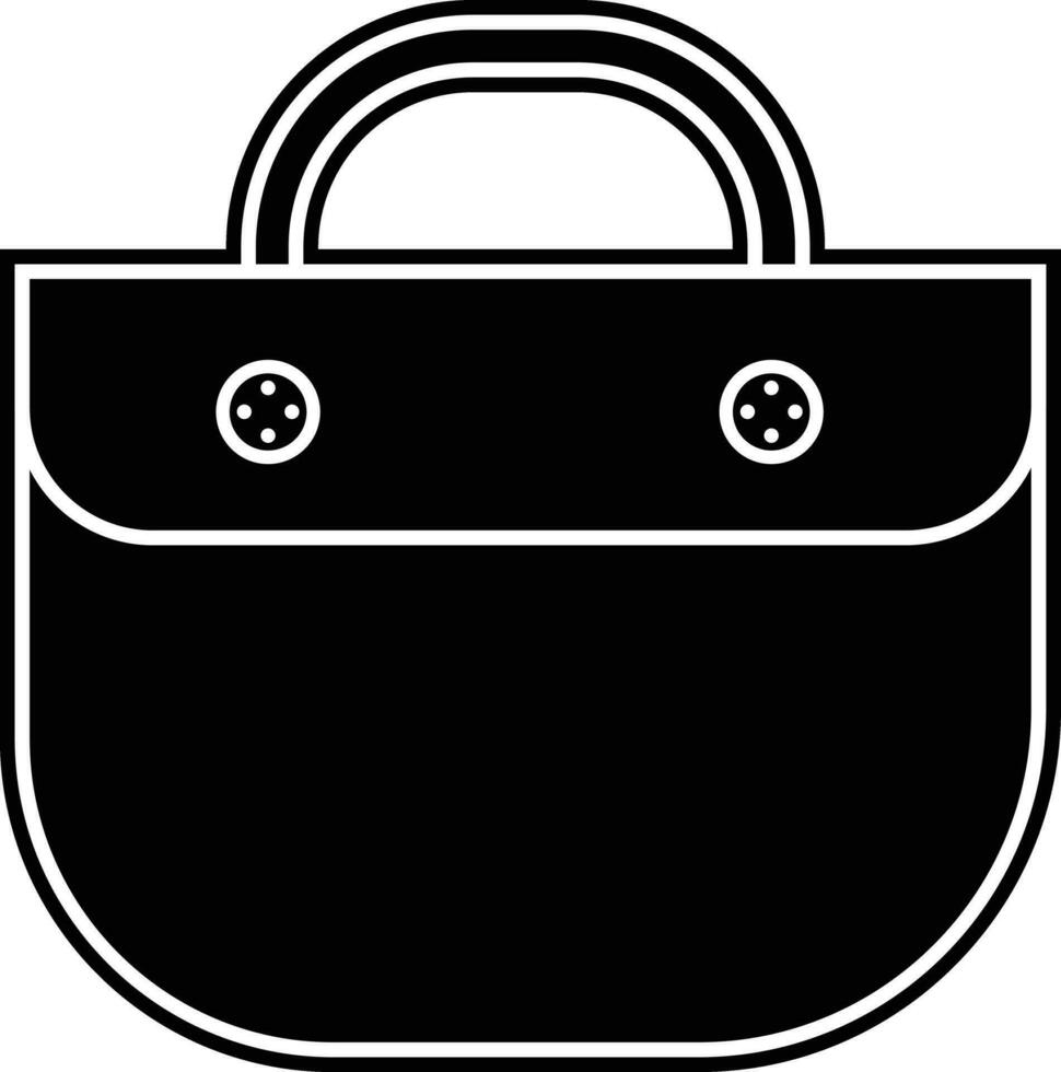 shopping bag - Vector icon