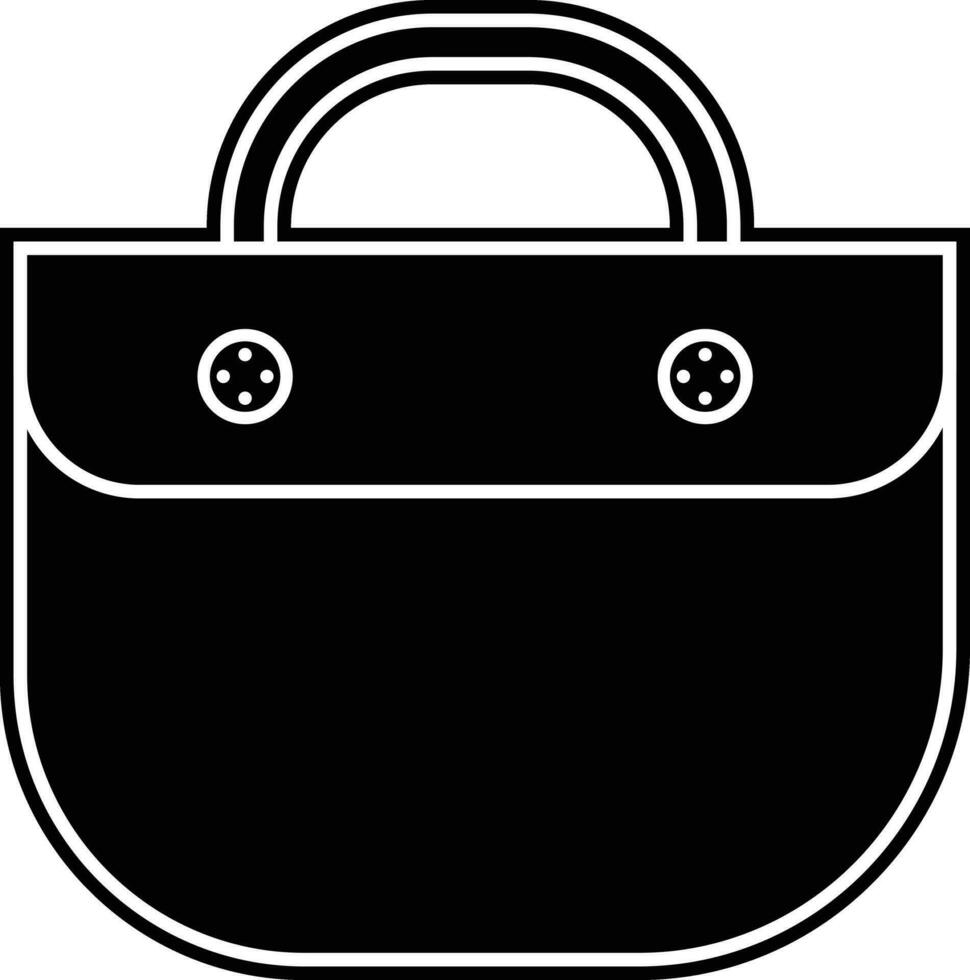 shopping bag - Vector icon