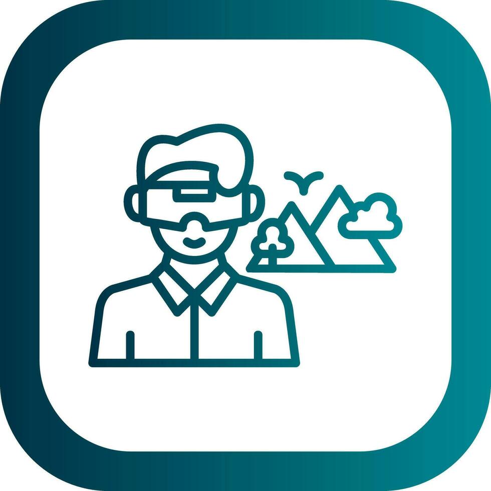 Simulated Adventures Vector Icon Design