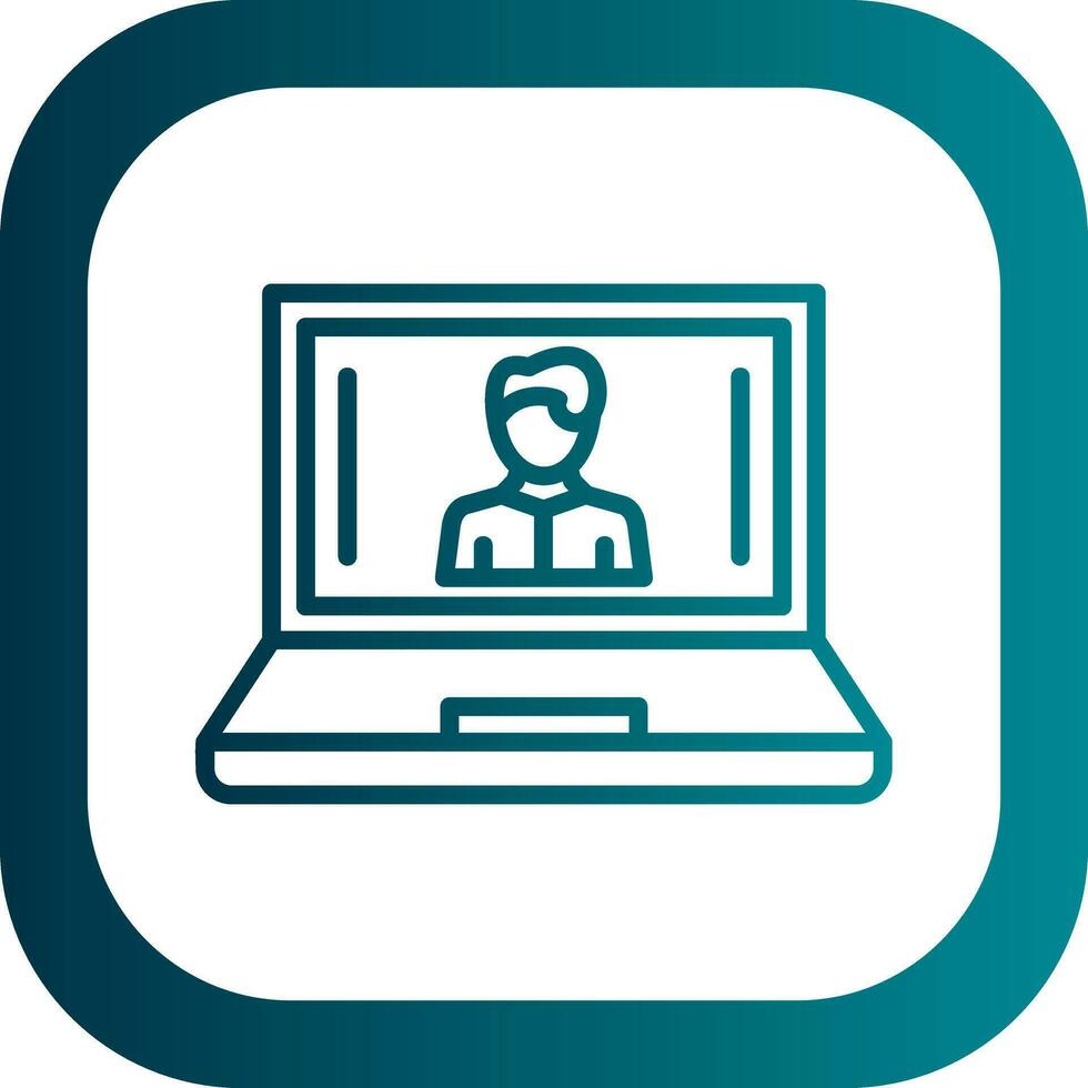 Digital Avatar Vector Icon Design