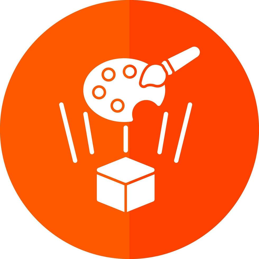 Holo-Painting Vector Icon Design