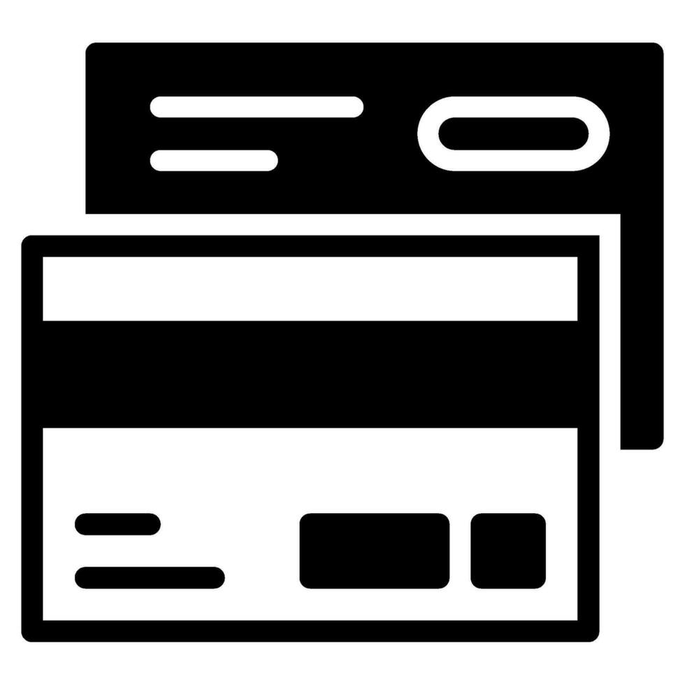 Credit Card Icon for uiux, web, app, infographic, etc vector