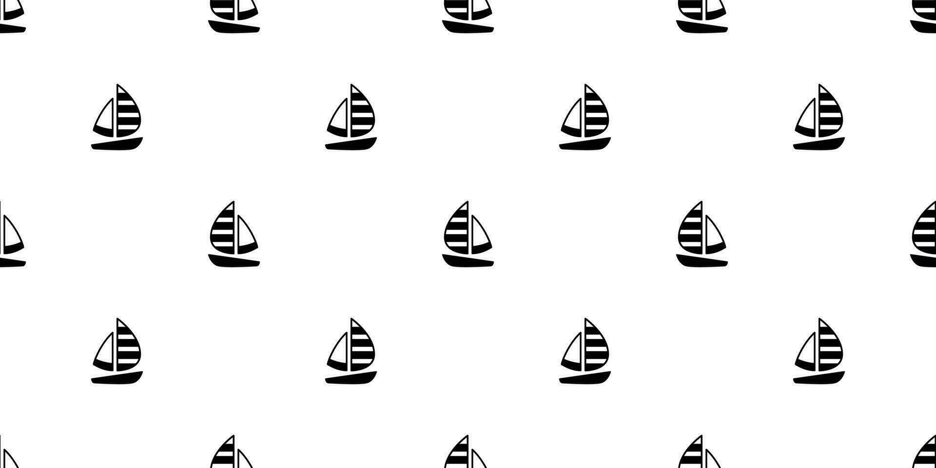 boat seamless pattern vector yacht pirate Anchor helm maritime Nautical sea ocean scarf isolated repeat wallpaper tile background doodle design