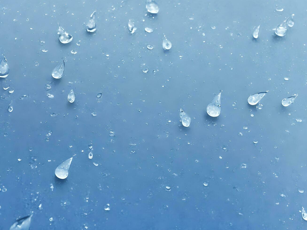 Water drops - background, ai generated photo