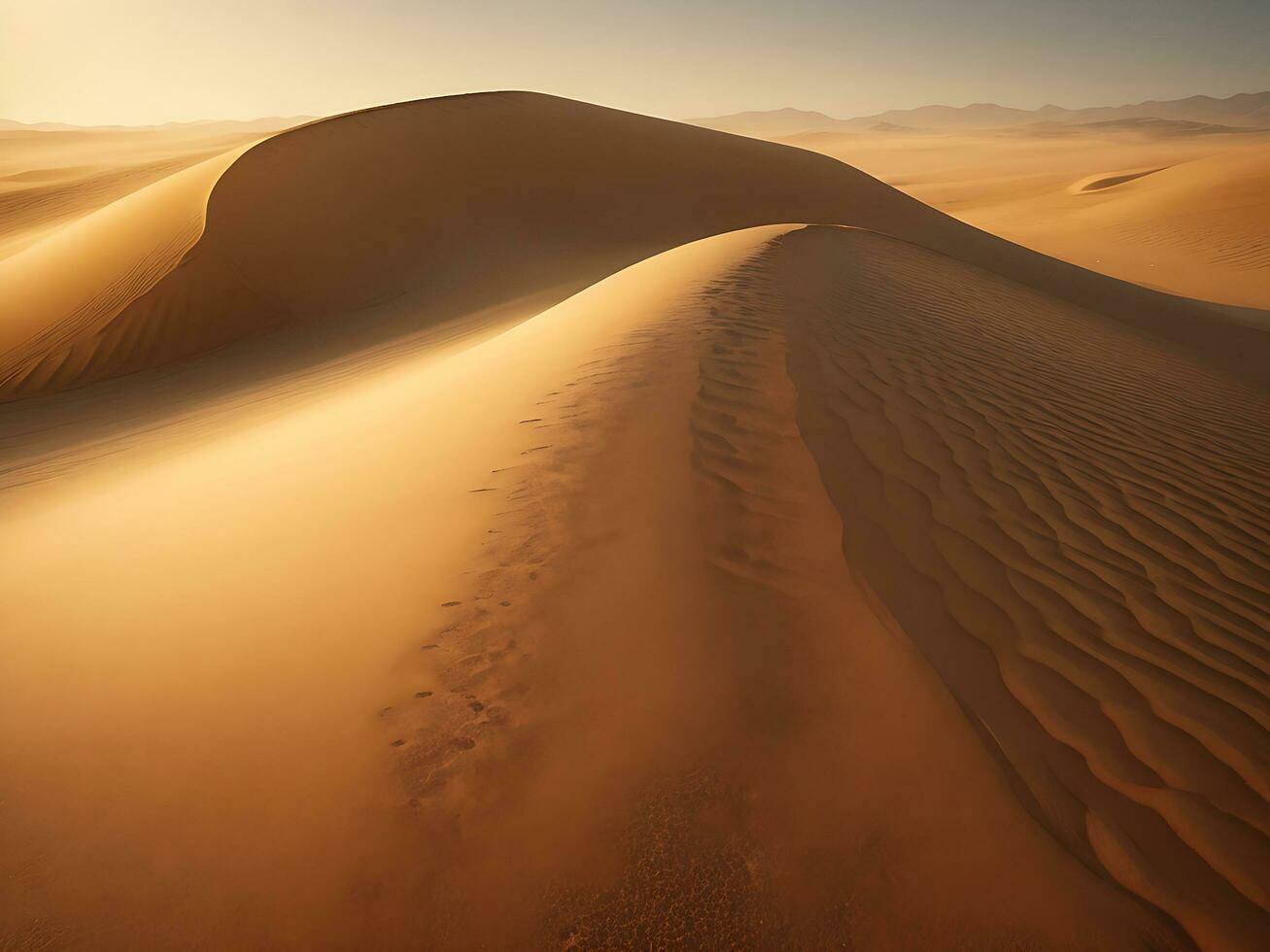 Grainy sand, ai generated photo