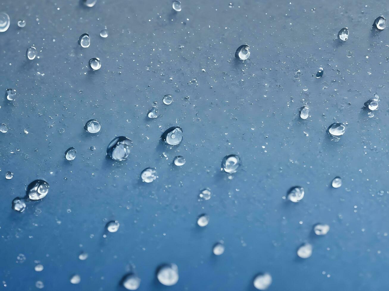 Water drops - background, ai generated photo