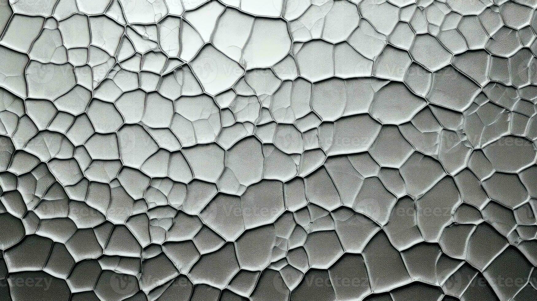 Close up of silver object, silver foil metallic wall,Generative AI illustration photo