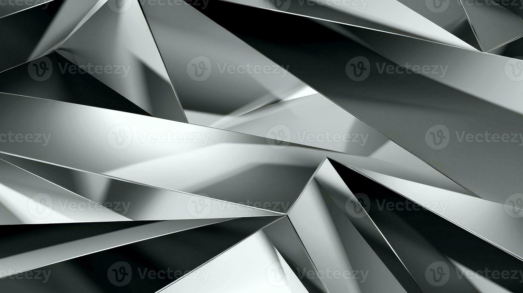 Close up of silver object, silver foil metallic wall,Generative AI illustration photo